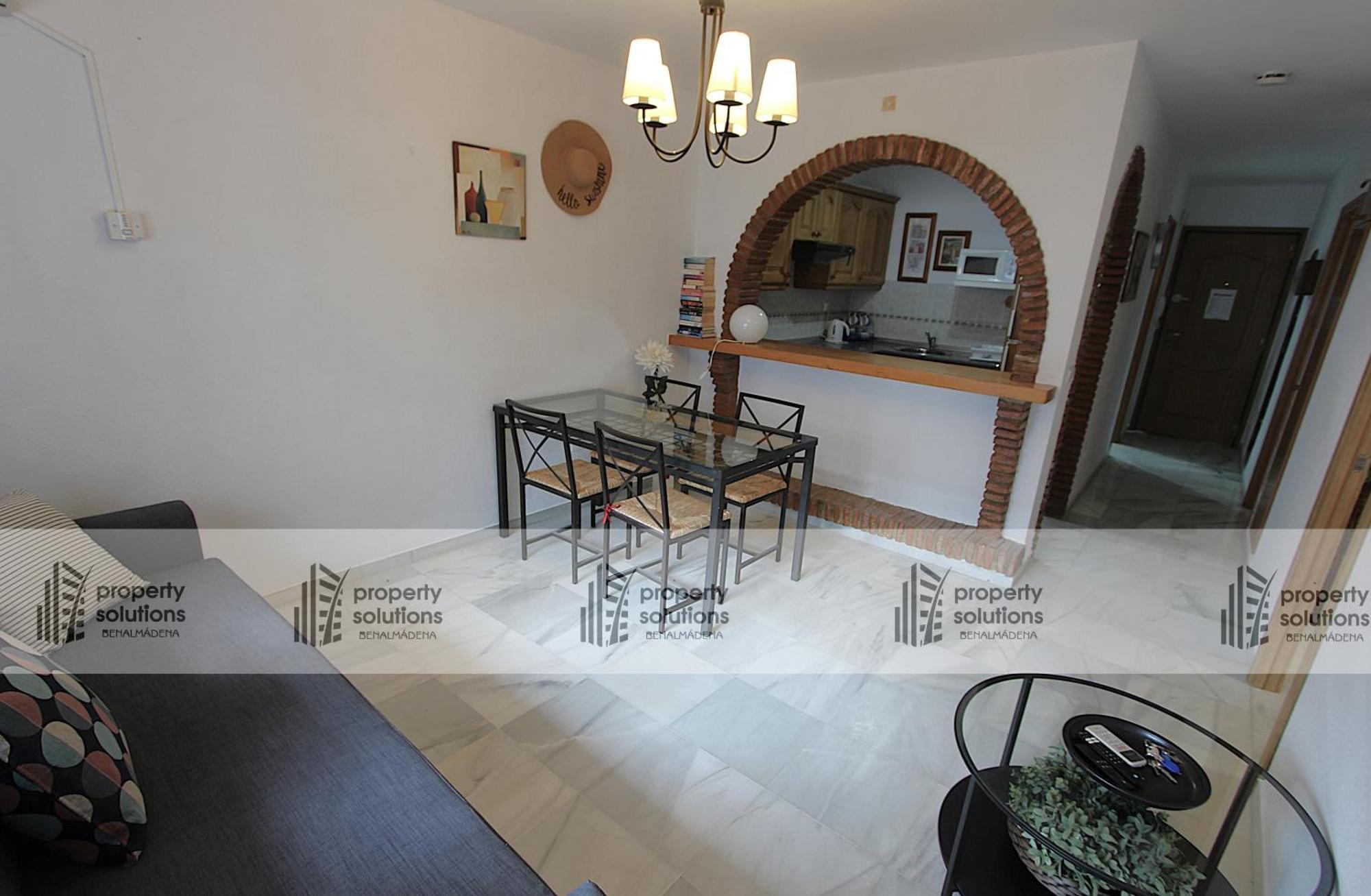 Apartamento PUEBLO DEL PARQUE 2 - Piscina, terraza y jardín Benalmádena Exterior foto