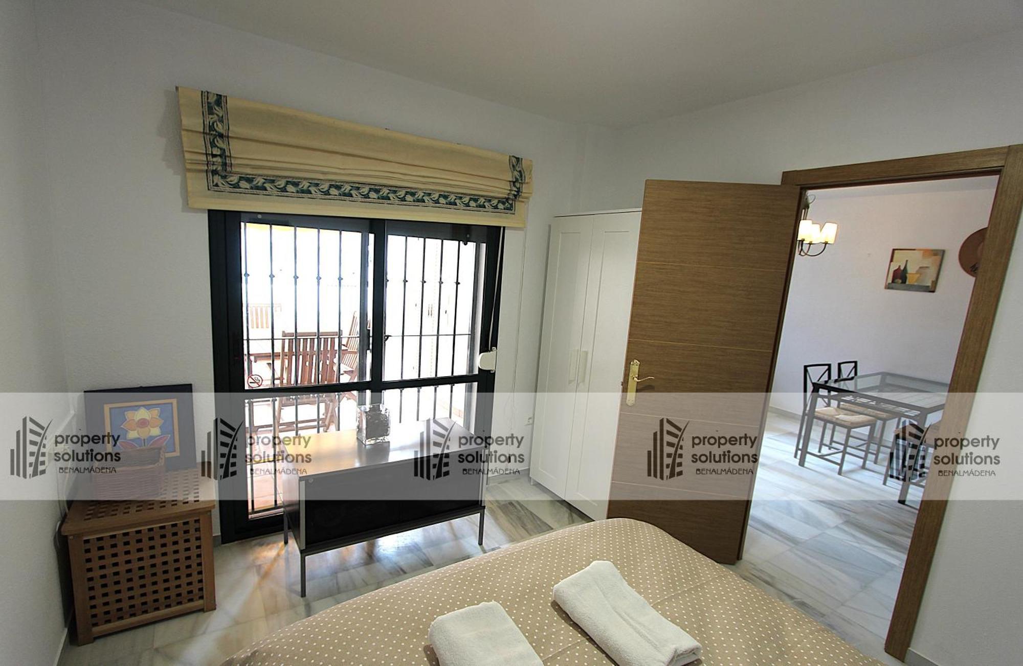 Apartamento PUEBLO DEL PARQUE 2 - Piscina, terraza y jardín Benalmádena Exterior foto